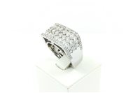 Anillo Valentina Callegher Mujer in Oro blanco Diamante 2.80 Ct 10710*S - 10710*S